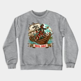 Pirate Ship Crewneck Sweatshirt